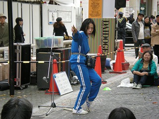 青ジャージの秘密 加納真実 フェスティバル レポート 08 大道芸ワールドカップin静岡